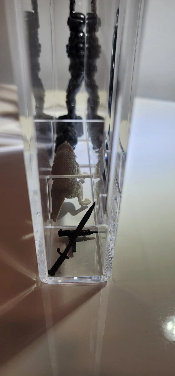 G.I. Joe® Acrylic Display Case for 3.75" Figures & Accessories  With File Card Slot | Museum-Style Protection